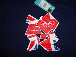 NWT Blue 2012 Olympics Official Product Adult S T Shirt New With Tags Fr... - £19.95 GBP
