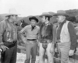 Bonanza Blocker Landon Roberts &amp; Greene in corral by horses on 24x30 poster - $29.99