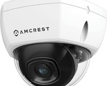 Amcrest Ultrahd 4K (8Mp) Outdoor Security Poe Ip Camera, White (Ip8M-249... - £91.95 GBP