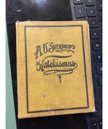 Vintage 1898 CATECHISM Book H U Sverdrup&#39;s KATEKISMUS Hardcover Dr Marti... - €17,27 EUR