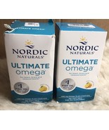 Nordic Naturals Ultimate Omega Lemon 1280mg 180 Soft Gels 2pk Exp10/26 F... - $1,014.11 MXN