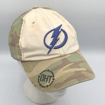 Tampa Bay Lightning Bolts Hockey Camo Operation Hat Trick OHT Hat Cap 47 Brand - £14.99 GBP