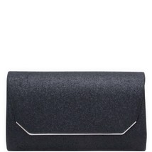 New Black Fashion Texture Evening Crossbody Clutch Bag - $16.50