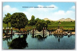 Peterson&#39;s Rock Garden Bend Oregon OR UNP DB Postcard T21 - £2.70 GBP