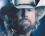 Signed TOBY KEITH Autographed Photo w/ COA Country - £98.28 GBP
