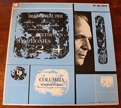 Bruno Walter Conducting The Philharmonic-Symphony Orchestra Of NY-Album-Records - £12.39 GBP