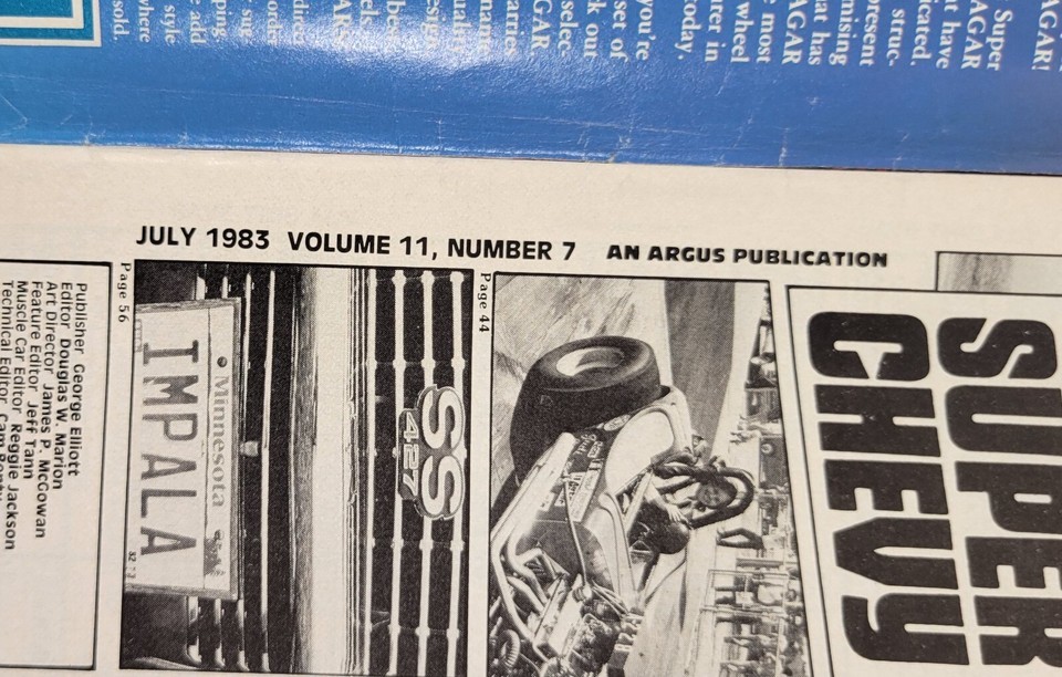 PV) Super Chevy Magazine July 1983 Volume 11, Issue 7 Camaro Corvette Item image 5