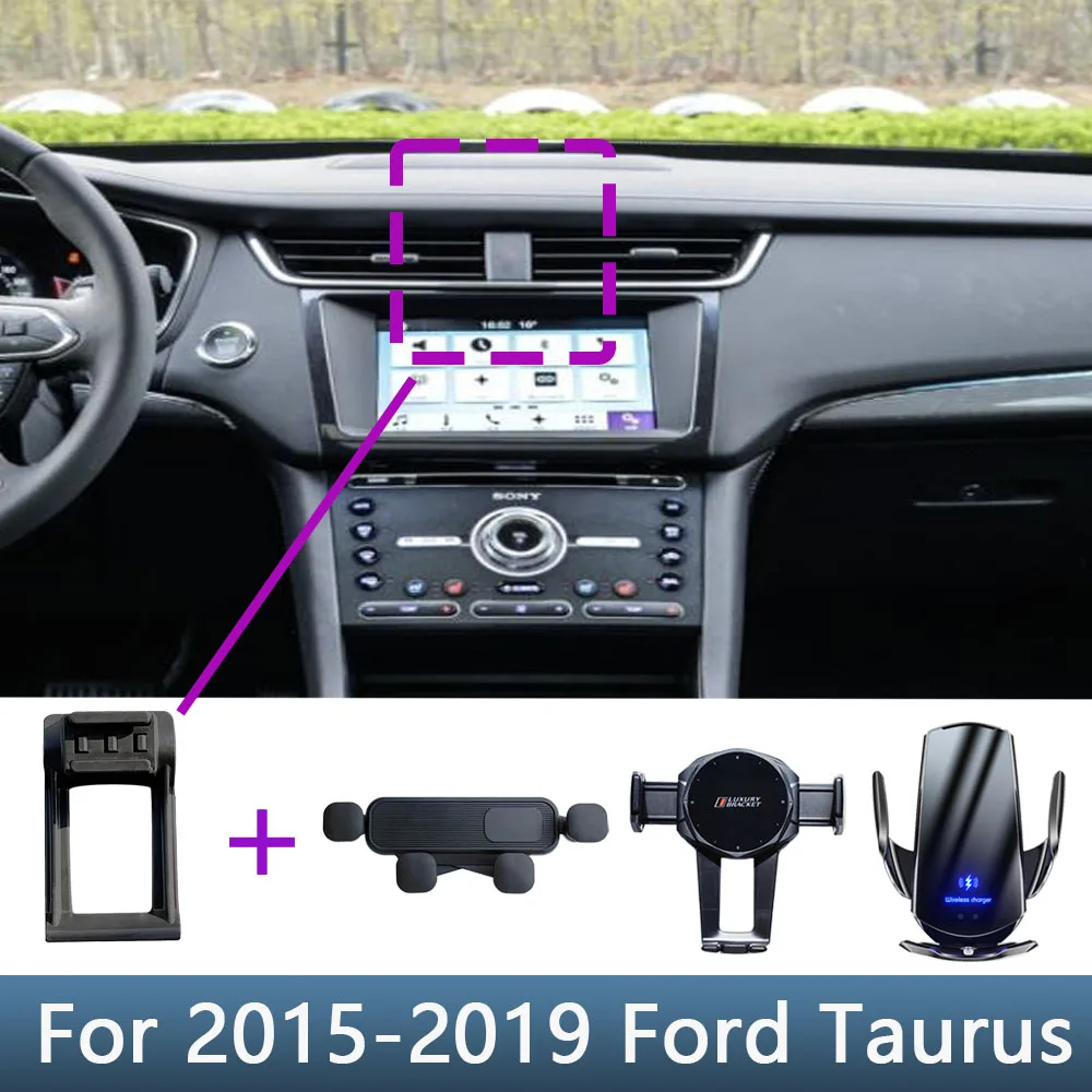 For Ford Taurus 2015 2016 2017 2018 2019 Car Phone Holder Special Fixed Bracket - £10.92 GBP+