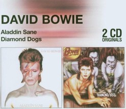 David Bowie Aladdin Sane / Diamond Dogs 2Cd Box Set Slipcase - £47.96 GBP