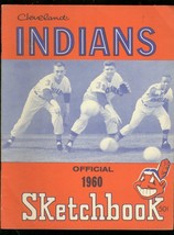 CLEVELAND INDIANS OFFICIAL SKETCH BOOK 1960-YEARBOOK-ML VF - $169.75