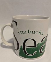 Starbucks Vintage 1994 City Mug Seattle Mt Rainier WA Collector Series 16oz 30yr - $25.71