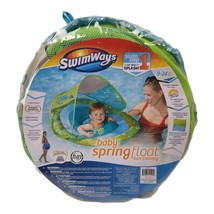 SwimWays Baby Spring Float Son Canopy Green Octopus Print - £16.39 GBP