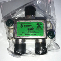 DirecTV MSPLIT2R1-03/MSPLIT2R0-01 2Way SWM Green Splitter SWiM 2Way-NEW-... - $3.37 CAD