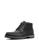 Clarks Men&#39;s Maplewalk Moc Oxford Waterproof Boot Black Combi Size 10 - $2,015.34 MXN