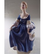 Royal Doulton Hilary HN 2335 Retired Beautiful Vintage Lady Figurine - £119.51 GBP