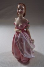 Royal Doulton Jacqueline HN 2001 Retired Beautiful Vintage Lady Figurine - $615.99