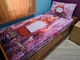 Britney Spears Duvet Cover Bed &quot;Oops!&quot; Britney Quilt Cover, Britney Pill... - $71.00