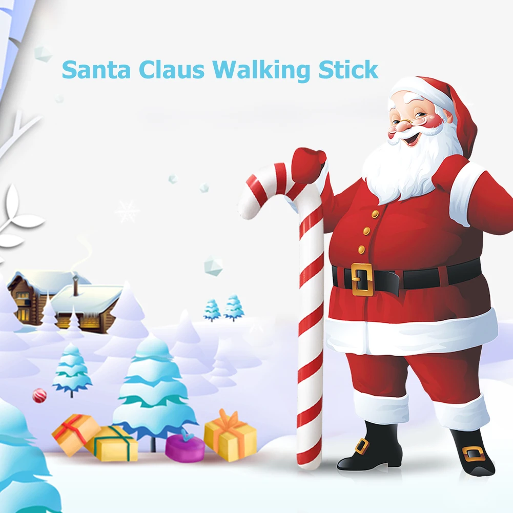 Inflatable Walking Stick Kids Toy Canes Christmas Home Decor Xmas Tree Hanging - £7.38 GBP+