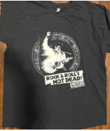 Graphic T-Shirt (XL)  Slasher Brand Rock &amp; Roll Not Dead Black T-Shirt - $13.26 CAD