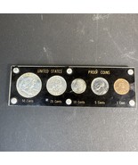 1956 US Proof Coin Set Franklin Half Wheat Cent Silver Lot Sealed Display - $2,438.00 MXN