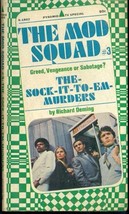 THE MOD SQUAD #3 The Sock-It-To-Em-Murders by Rich Deming (1968) Pyramid pb 1st - £7.82 GBP