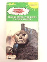 Thomas The Tank Engine &amp; Friends Thomas Breaks The Rules VHS-TESTED-RARE-SHIP 24 - £23.51 GBP