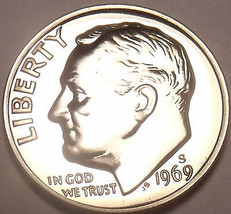 United States 1969-S Proof Roosevelt Dime~Great Price - £2.45 GBP