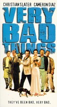 Very Bad Things-Starring: Cameron Diaz, Jon Favreau, Christian Slater (used VHS) - £9.58 GBP