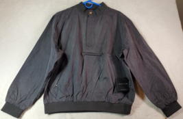 Nicklaus Jacket Mens Medium Black 100% Silk Water Resistant 1/4 Zip NWT ... - £20.72 GBP
