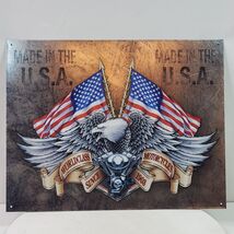 Vintage 1903 USA World Class Motorcycles Metal Sign 16x12 Inch - $223.45 MXN