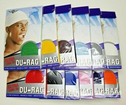 King J Du Rag Durag Extra Long Tie Ultra Stretch 12 Colors Wave Doo Rag Cap - $2.99