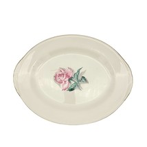 Homer Laughlin Eggshell Nautilus Rhythm Rose 2 China Platter 13.5 x 10.5 C54N8 - £14.79 GBP