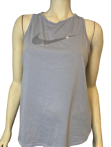 Nike Dri Fit Blue Scoop Neck Tank Top, Women&#39;s Size M - $9.49