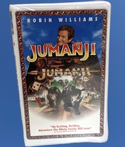 Jumanji Movie (VHS, 1996, Clam Shell Case) Robin Williams NEW SEALED - £7.96 GBP