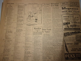 The Grand Rapids MI Press TV &amp; Radio Guide &amp; Comics March 12 1965 - $3.99