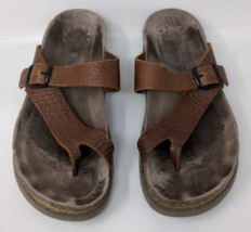 Mephisto Women&#39;s Helen Plus Leather Comfort Sandals Brown Size EU 38 US ... - £30.56 GBP