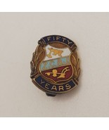 Z.C.B.J. Zapadni Ceska Bratrska Jednota Benefit Society 50 Years Lapel Pin - €16,93 EUR
