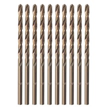 Cobalt Drill Bit 1/8&quot; Twist Drill Bits, M35 High Speed Steel Jobber Leng... - £19.07 GBP