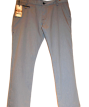 Mondo Exclusive Men&#39;s Blue Striped Casual Cotton Pants Size 38 - £88.07 GBP