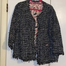 AVON Arianne Boucle Jacket/vest Multicolor 3XL New/w tags 89% polyester Material - £38.81 GBP