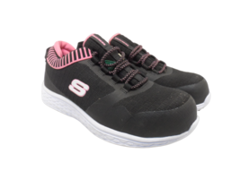 Skechers Women&#39;s Aluminum Toe SP Slip Resistant Safety Shoe 99996595 Black 7M - £53.27 GBP