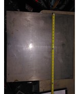 8CC01 STAINLESS STEEL SHEET: 22-7/8&quot; SQUARE, 0.137&quot; THICK (10 GAUGE +/-)... - £35.91 GBP