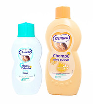Nenuco Splash Cologne 6.7 oz &amp; Shampoo 16.9 oz SET for Baby Children Bebe Ninos - £23.91 GBP