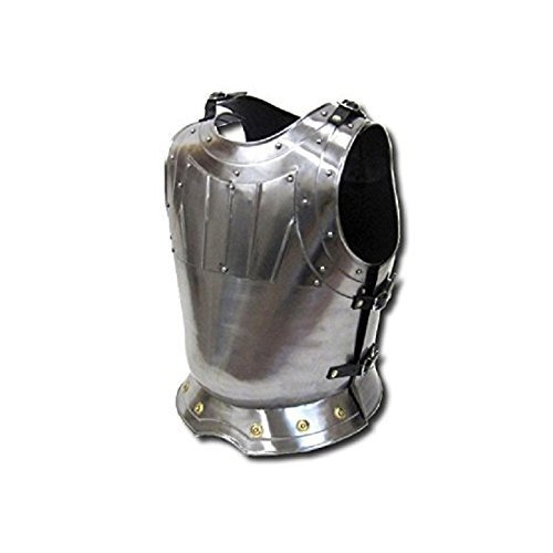 NauticalMart Steel Breastplate W/Brass Medieval Wearable Armor Costume