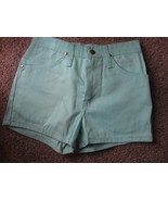 NWT New Vintage Women&#39;s Maverick Western Short Shorts Teal Sz 6 Juniors 26 - $76.76 CAD