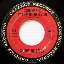 Johnny Tillotson - Send Me The Pillow You Dream On / What&#39;ll I Do [7&quot; 45 rpm] - £1.81 GBP
