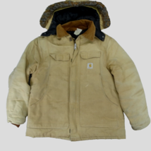 Vintage Carhartt Jacket Mens 48 Work Lined CQ186 Chore Barn Coat USA Uni... - £56.08 GBP