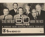 60 Minutes Tv Guide Print Ad Mike Wallace Ed Bradley Andy Rooney TPA17 - £4.72 GBP