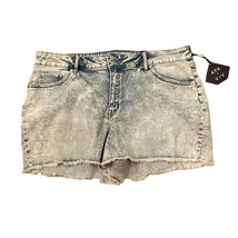 Ava &amp; Viv Acid Wash Denim Blue Jean Cut-Off Shorts Womens Plus Size 22W NEW - $18.00