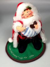 Annalee Santa claus doll Christmas decoration - £33.18 GBP